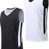 316LcZrgEeL.jpg Youth Boys Reversible Mesh Performance Athletic Basketball Jerseys Blank Team Uniforms for Sports Scrimmage