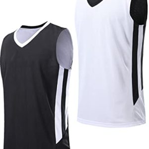 316LcZrgEeL.jpg Youth Boys Reversible Mesh Performance Athletic Basketball Jerseys Blank Team Uniforms for Sports Scrimmage