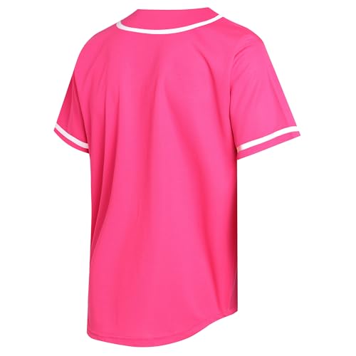 319okvb36L.jpg Blank Baseball Jersey for Men Women Full Button Up Short Sleeves Shirts Hip Hop Hipster Sports Uniforms