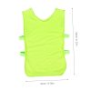 2PCS Youth Sports Practice Vests for Kids Breathable Mesh Team Pinnies for Soccer and Basketball Training Lightweight Uniforms