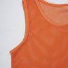 12 Pack(1-12) Numbered Jerseys/Soccer Bibs/Scrimmage Pinnies/Team Training Vest for Adult Youth Kids.