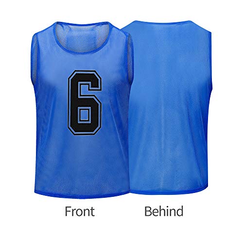Basketball Jersey，Pinnies Adult，Scrimmage Vests for Kids Soccer Training Equipment