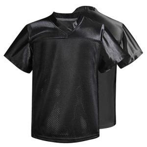 41FKuEhoDQL.jpg Men's Blank Football Jersey, Adult Mesh Athletic Practice Football Shirts, American Football Jerseys for Adults S-2XL