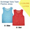 41FQIBdl1cL.jpg Pinnies Team Practice Vests for Child Youth Teen Adult,Mesh Scrimmage Jersey for Soccer Football Basketball