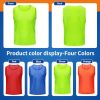 41OPY22dThL.jpg Soccer Pinnies Youth with Numbers Scrimmage Team Practice Vests Pennies Jerseys for Basketball Soccer Football Bibs