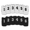 41VEO7L-FL.jpg Mesh Scrimmage Team Practice Vests Pinnies Jerseys for Children Youth Teen & Adult for Sports(12 Jerseys)