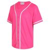 41VspeTdHzL.jpg Blank Baseball Jersey for Men Women Full Button Up Short Sleeves Shirts Hip Hop Hipster Sports Uniforms