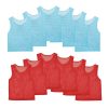 41mtpYklJqL.jpg Pinnies Team Practice Vests for Child Youth Teen Adult,Mesh Scrimmage Jersey for Soccer Football Basketball