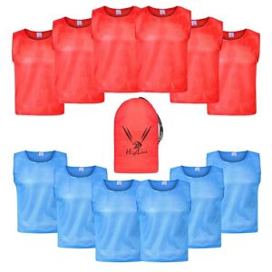 HighLine Litemesh Scrimmage Sports Training Pinnies Mesh Vests – Lightweight Pennies Mesh Practice Jersey for All Sports