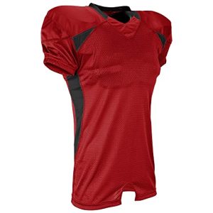 41s2eiWYJFL.jpg Mens' Huddle Stretch Polyester Dazzle Adult Football Game Jersey