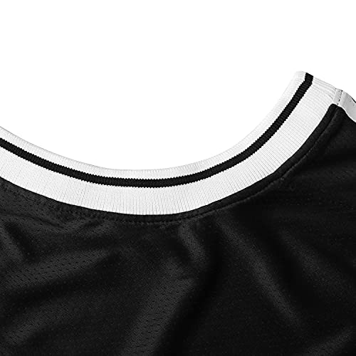 Blank Basketball Jersey, Men's Mesh Athletic Reversible Sports Shirts S-3XL
