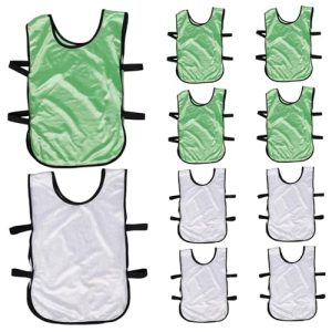 12pcs Adult Soccer Practice Vests Moisture Wicking Mesh Pinnies for Football and Basketball Training Comfortable and Breathable
