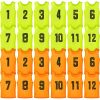 24 Pack Nylon Mesh Scrimmage Team Practice Vests Pinnies Jerseys Train Vest for Adult Sport Basketball Soccer Football