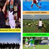 12 Pieces Soccer Pinnies Scrimmage Vest Team Practice Jerseys Sports Pinnies With Free Carry Bag