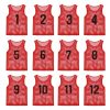 51Nz0EWHT6L.jpg Pinnies Team Practice Vests with Numbers for Child Youth Teen Adult, Mesh Scrimmage Jerseys for Soccer, Football