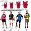 51bJ6kUmlTL.jpg LVL10 Pro Sports Pinnies - Reversible Numbered Pinnies with Premium Fabric, Comfortable Fit and Fade-Resistant Print - 6 Pack