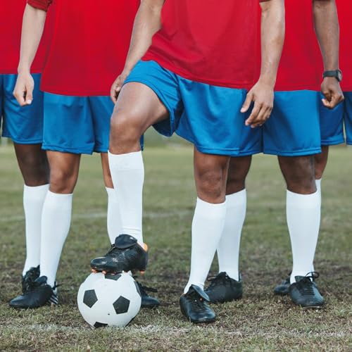 12 Pack Pro Training Pinnies for Youth & Adult Mesh High-Vis Scrimmage Vests for Soccer, Basketball, Volleyball Teams