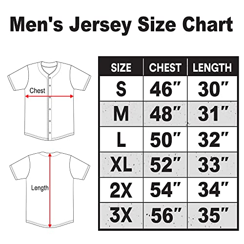 51cR2rdJ2jL.jpg Blank Baseball Jersey for Men Women Full Button Up Short Sleeves Shirts Hip Hop Hipster Sports Uniforms