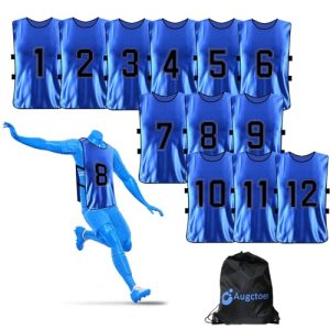 Scrimmage Vest Sports Pinnies,Practice Vests,Team Practice Jerseys, Training Pennies for Sports Youth Adult