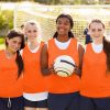 24 Pcs Pinnies Scrimmage Vests Team Practice Jersey Nylon Mesh Pennies for Soccer Basketball Sports