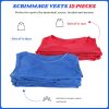 51odWbaLynL.jpg Scrimmage Vests, Team Practice Jersey, Set of 12, Training Pinnies for Basketball Soccer Football