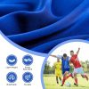 6 Pack Basketball Jersey, Polyester Soccer Training Vest Water Absorption Scrimmage Team Vests for Adult Kids