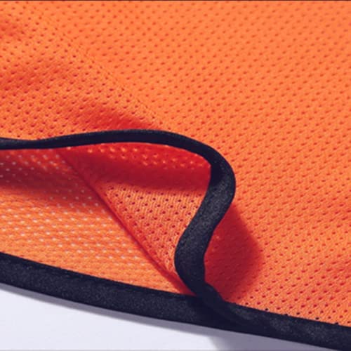 51wwjdwdtSL.jpg Soccer Sports Team Practice Pinnies Scrimmage Training Mesh Vests with Number-12 pcs Pack