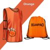 12 Pieces Soccer Pinnies Scrimmage Vest Team Practice Jerseys Sports Pinnies With Free Carry Bag
